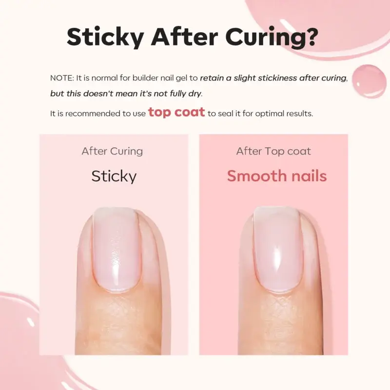8-in-1 Builder Nail Gel Barely Pink - Image 3