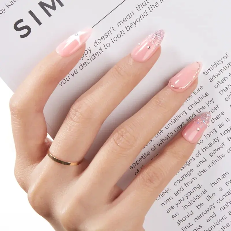 8-in-1 Builder Nail Gel Peach Jelly - Image 2