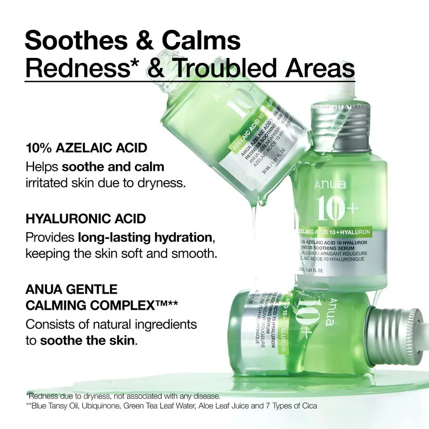 Azelaic Acid 10 Hyaluron Redness Soothing Serum - Image 4