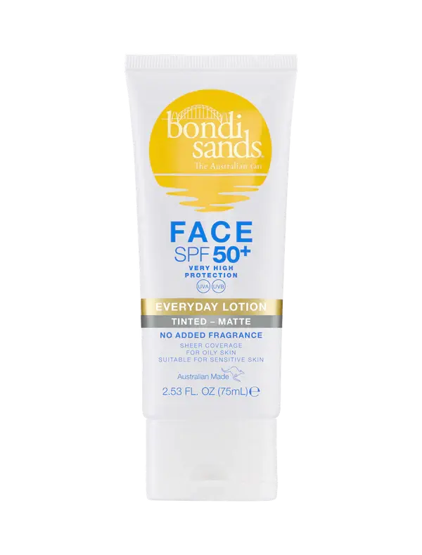Everyday Face Lotion Tinted-Matte SPF50+ Fragrance Free