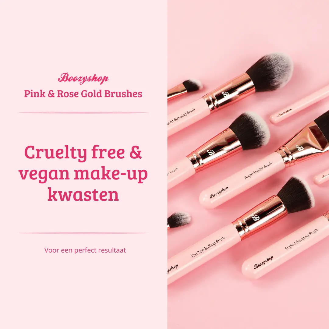 Pink & Rose Gold Concealer Brush - Image 8