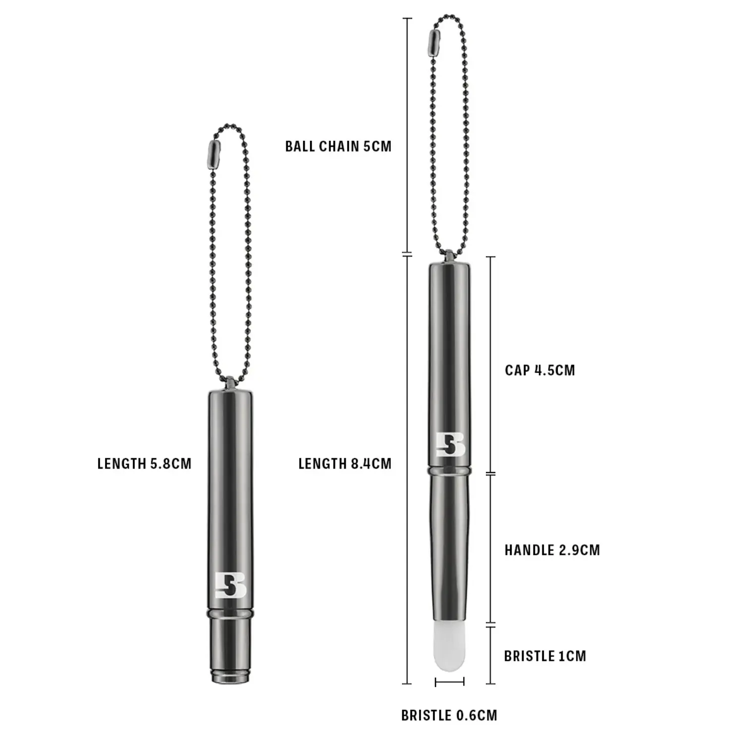 Pocket Lip Brush Silver - Image 4