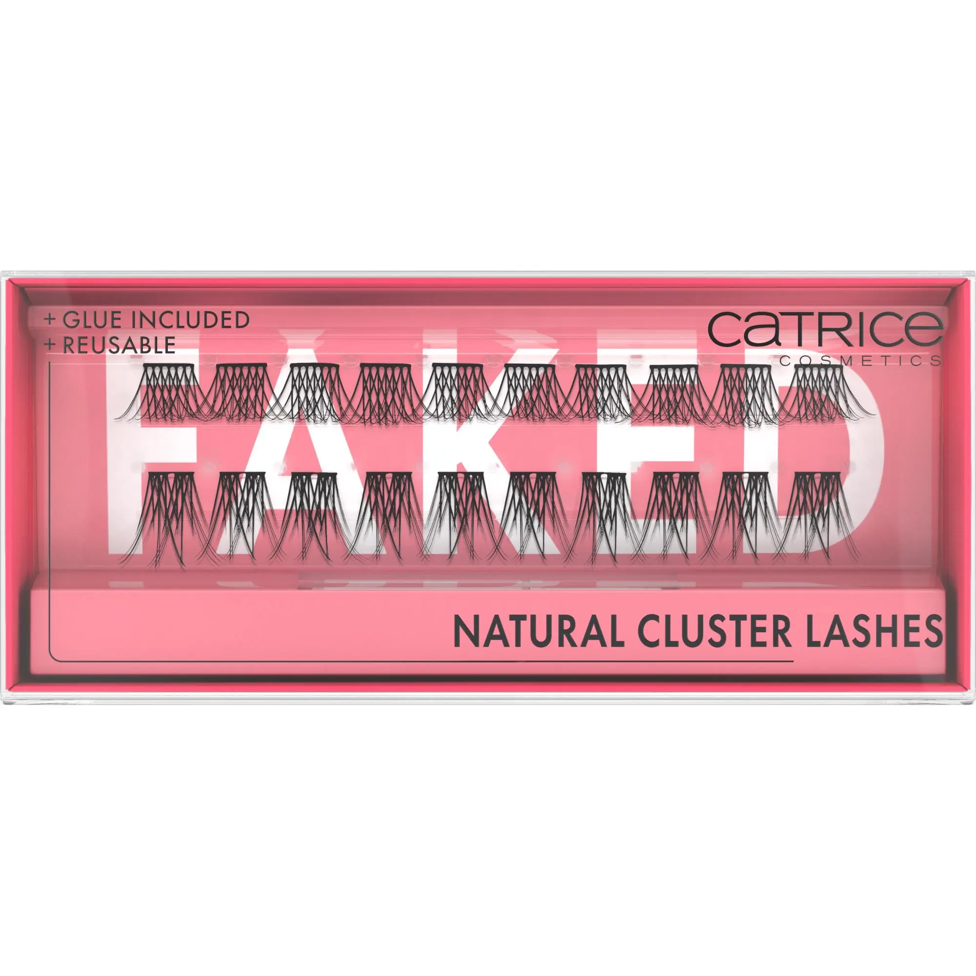 Faked Natural Cluster Lashes