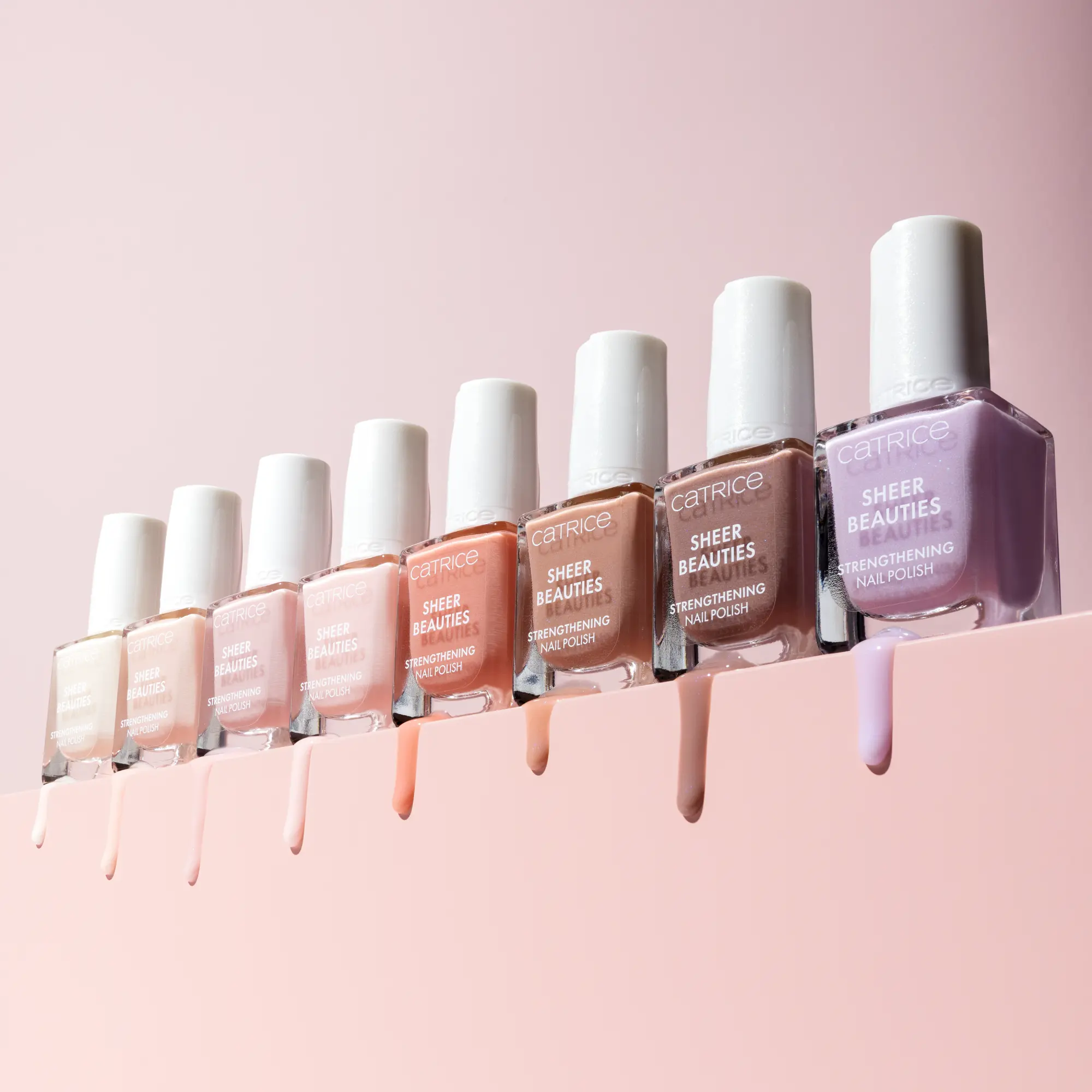 Sheer Beauties Strengthening Nail Polish 040 Fluffy Cotton Candy - Image 5