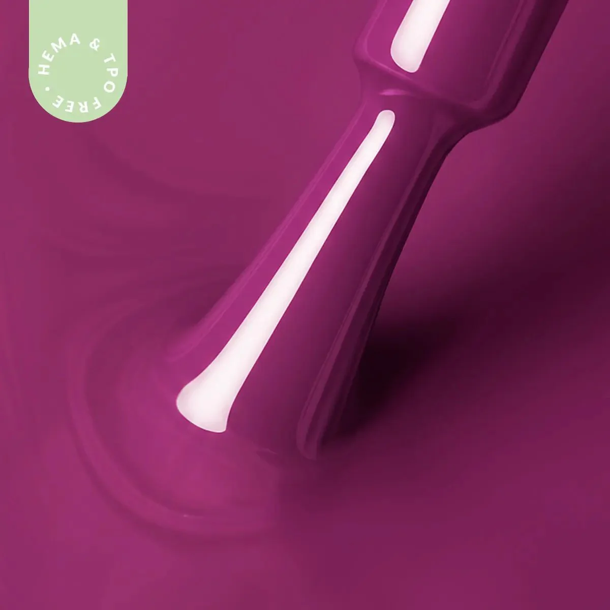 Hypoallergenic Hybrid UV/LED Gel Polish Velvet Orchid 098 - Image 2