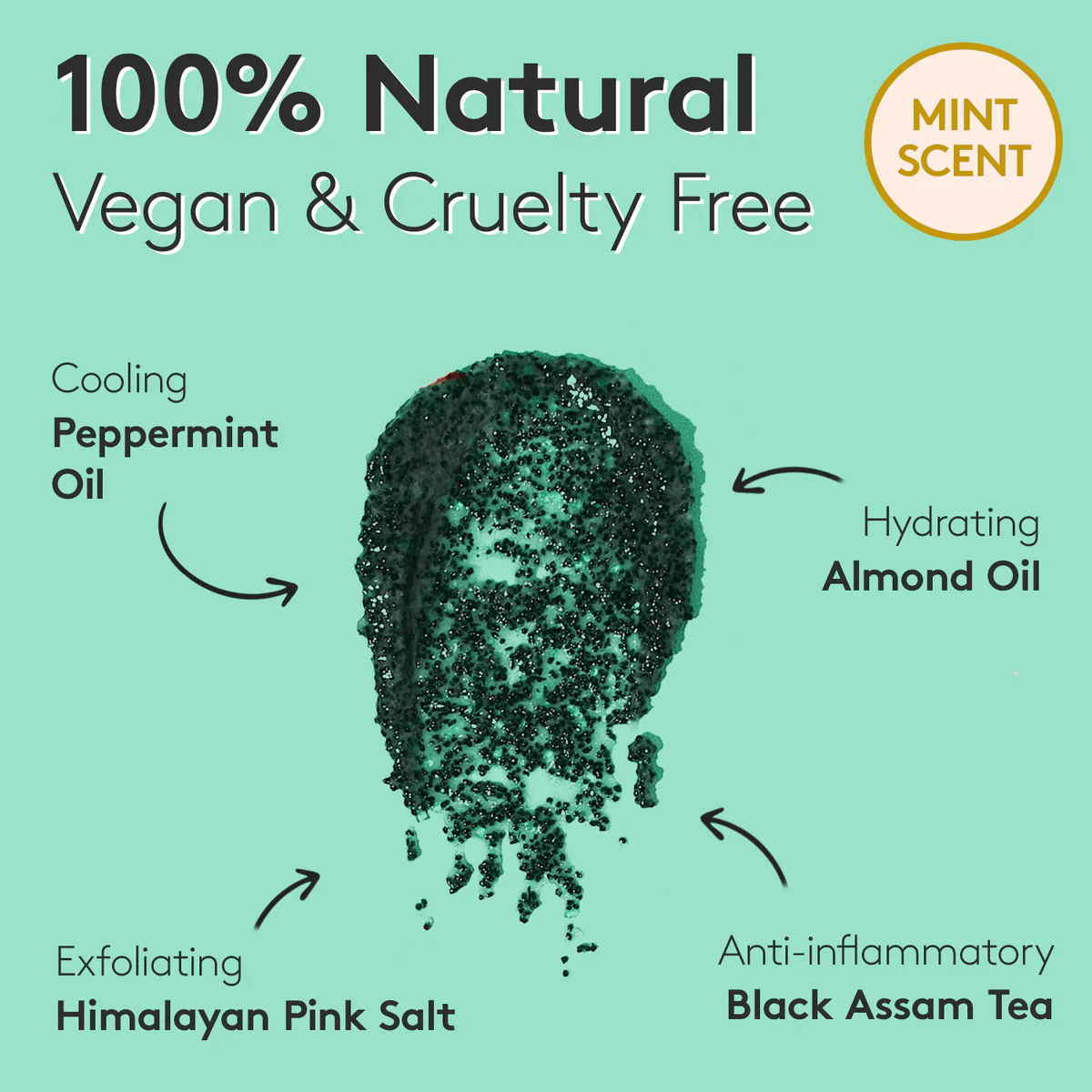 Mint Black Tea Body Scrub - Image 4