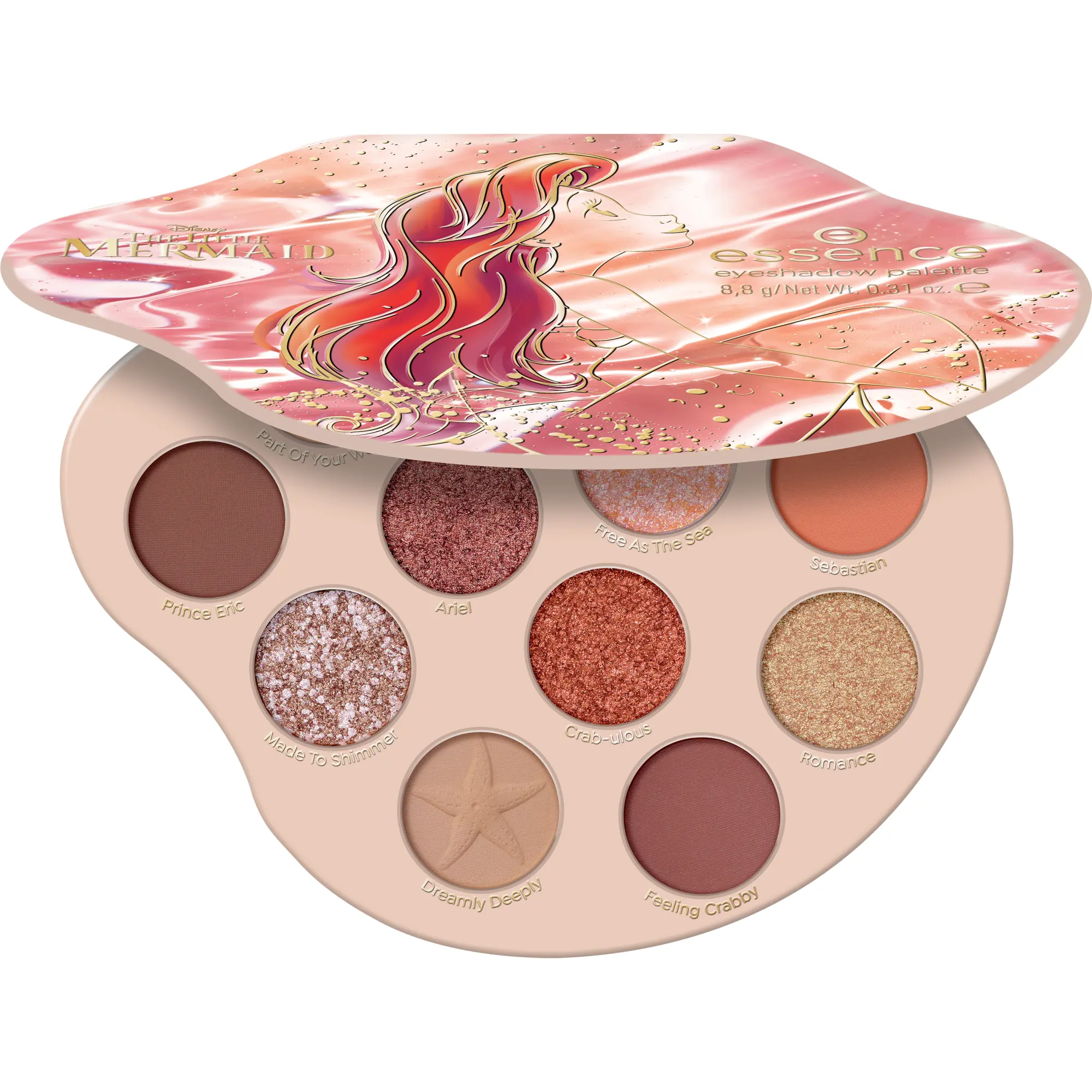 X Disney The Little Mermaid Eyeshadow Palette 01 Dreaming Of Another World - Image 8