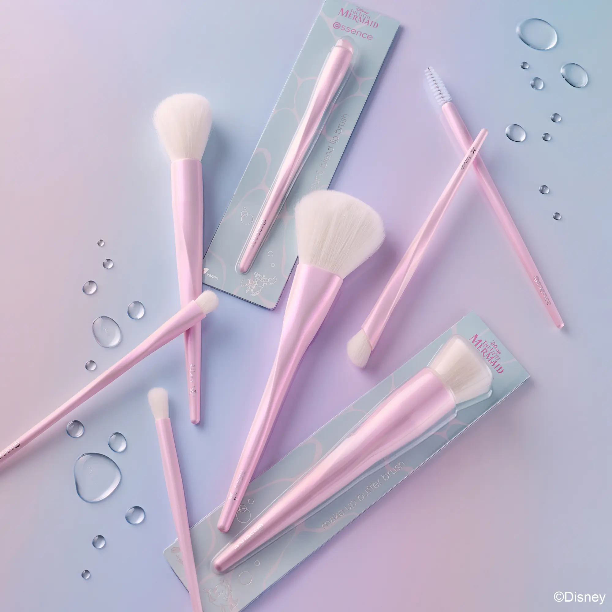 X Disney The Little Mermaid Powder Brush Dancing On Waves - Image 3