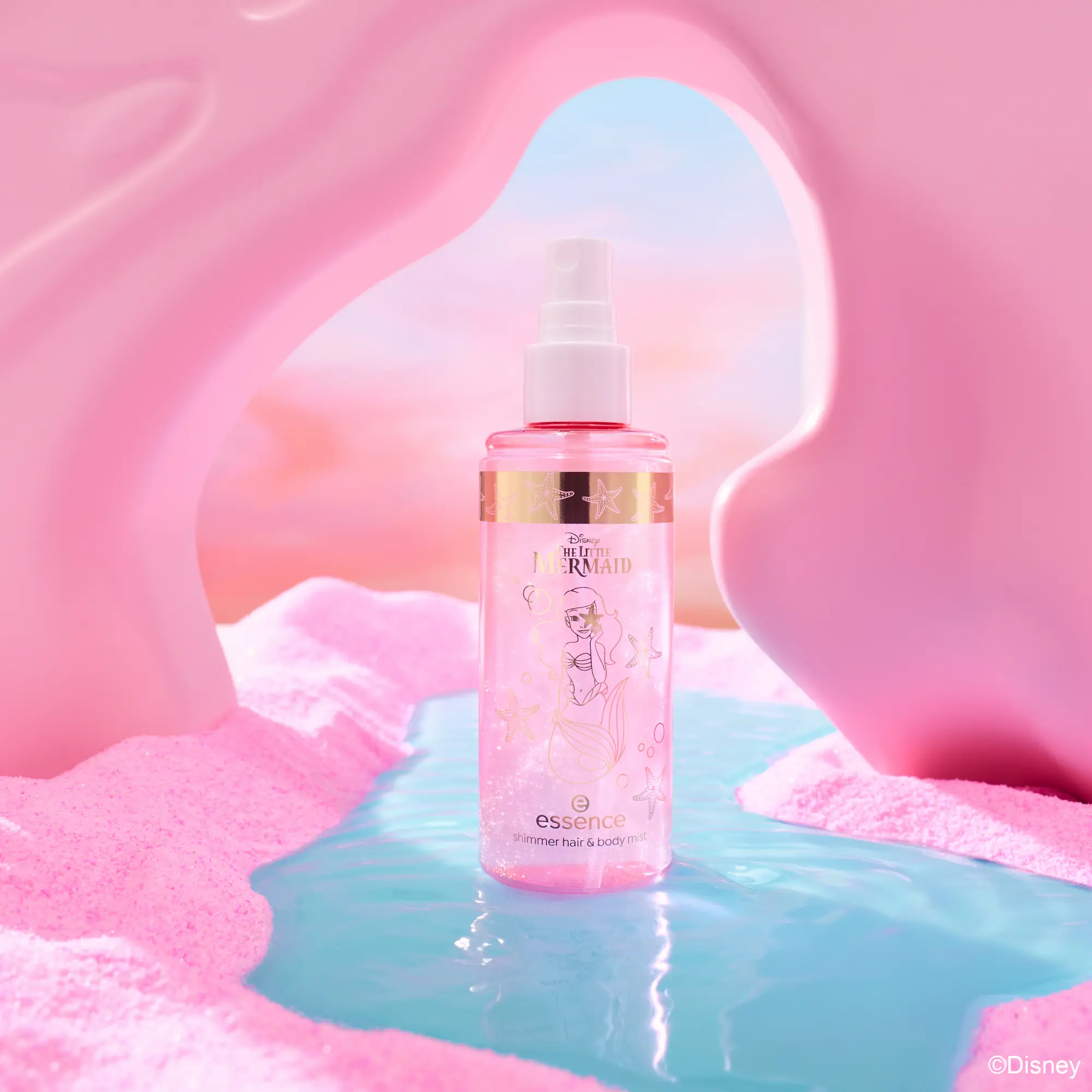 X Disney The Little Mermaid Shimmer Hair & Body Mist My Moment To Shine - Image 3