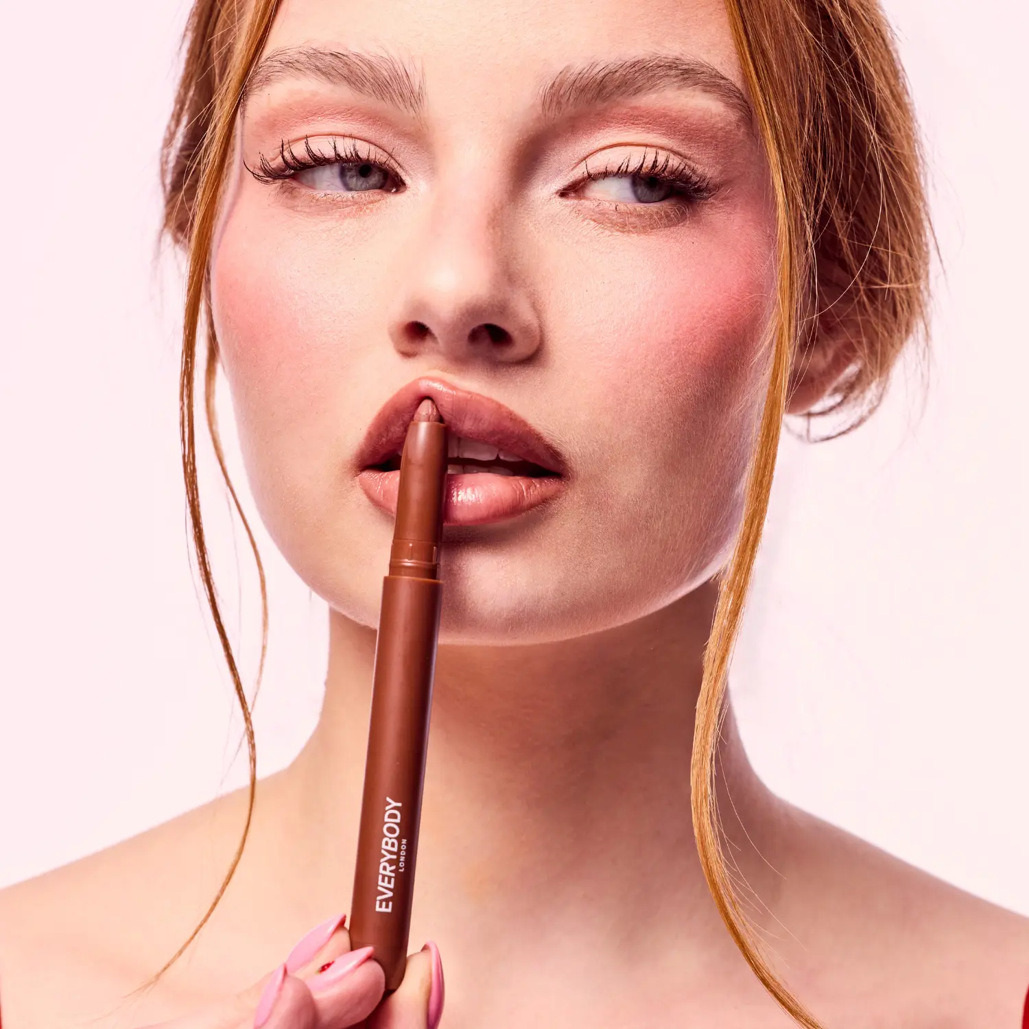 X Fluff Blending Lip Crayon Toffee Nude - Image 2