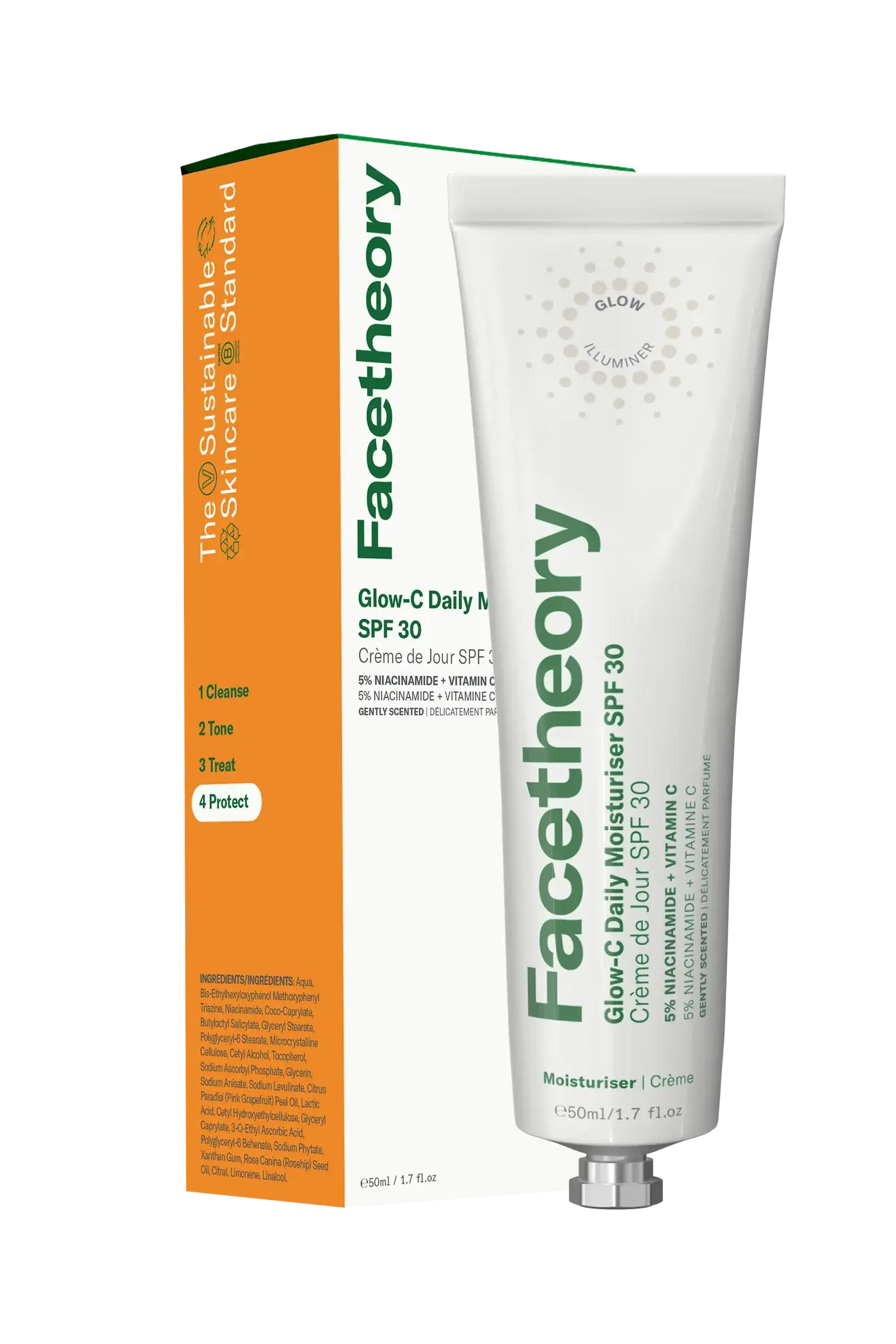 Glow-C Daily Moisturiser SPF 30 Gently Scented