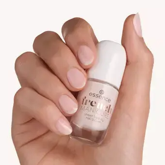 French Manicure Sheer Beauty Nail Polish 02 Rosé On Ice - Image 4