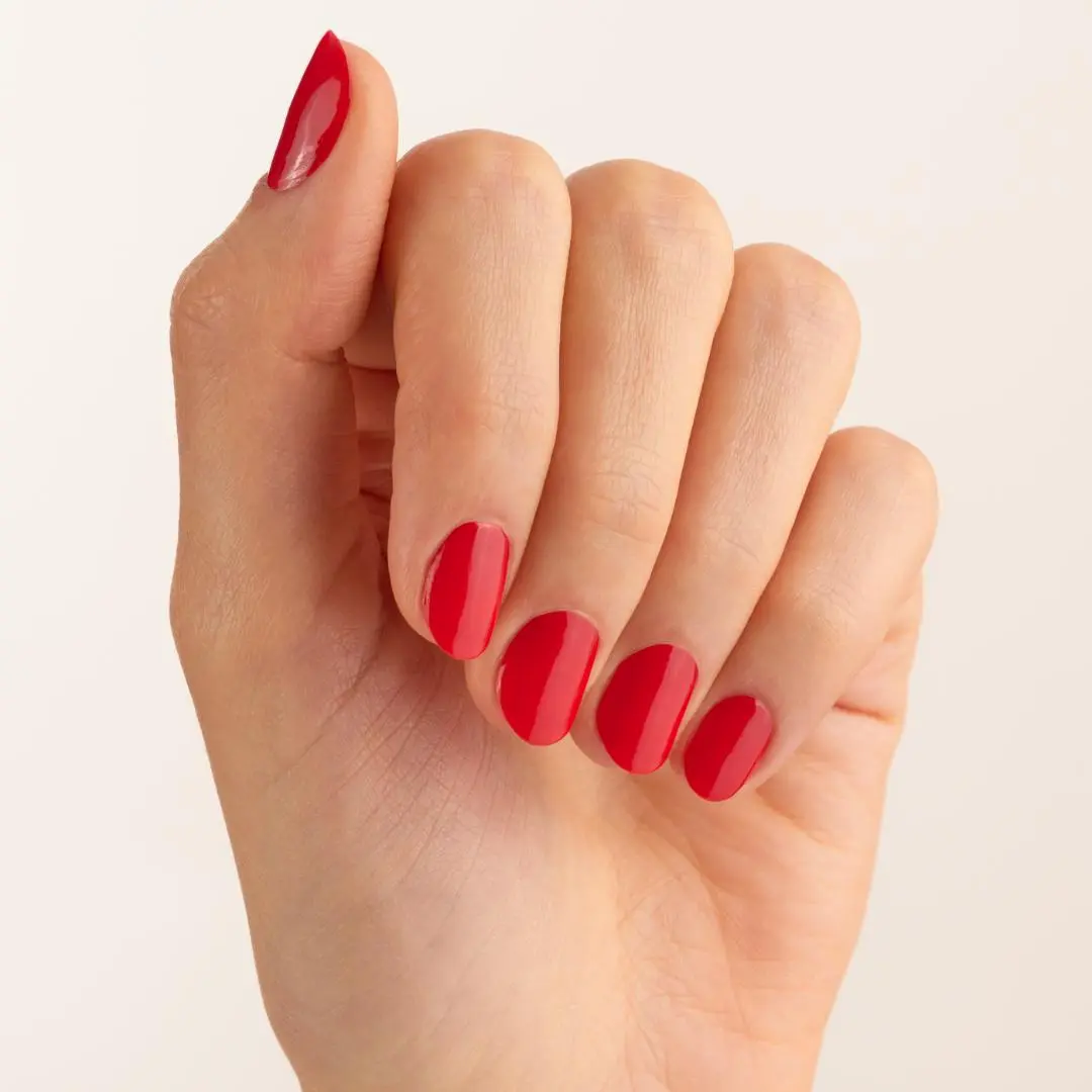 Gel Nail Colour 56 Red-y to Go - Image 4