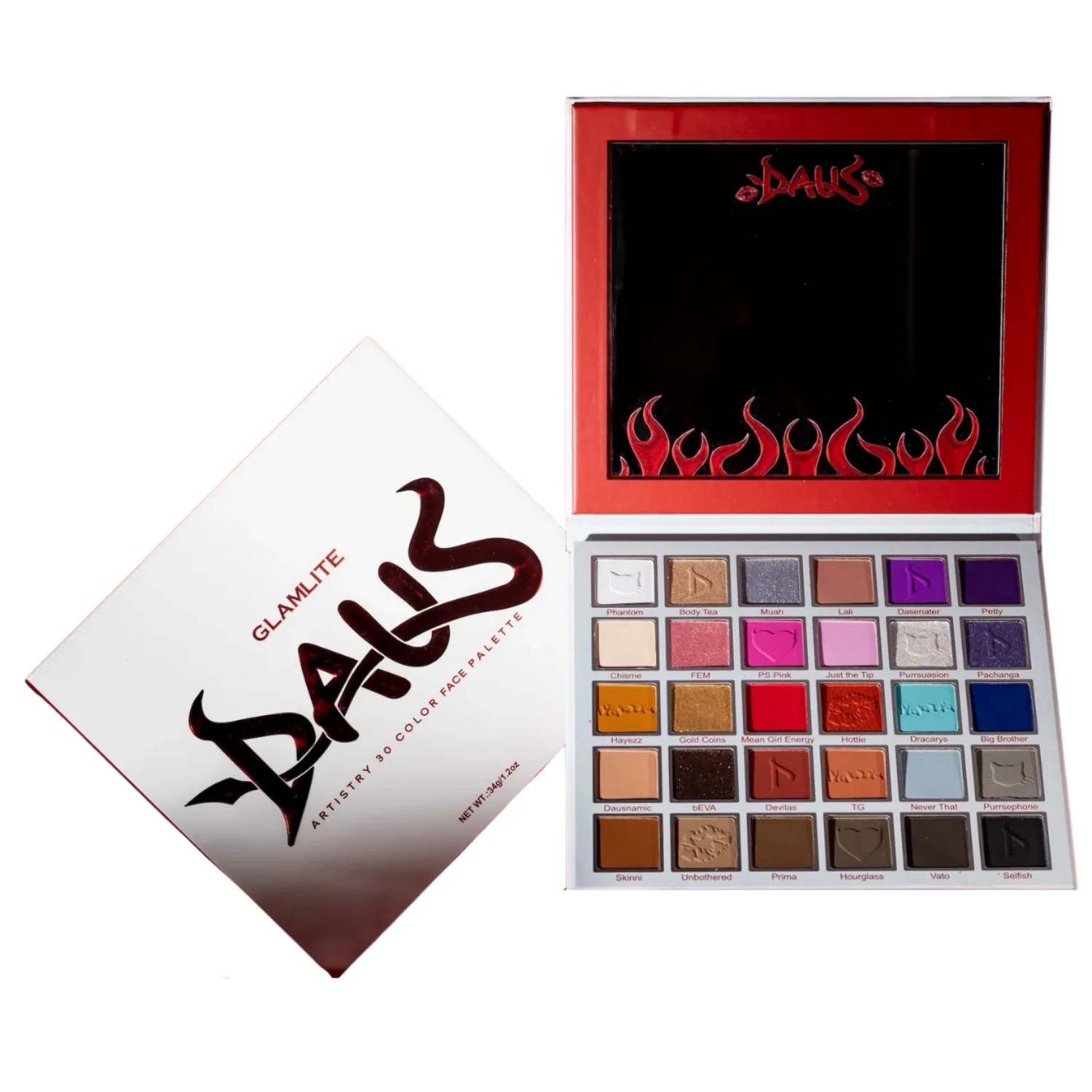 x Daus 30 Shade Artistry Palette