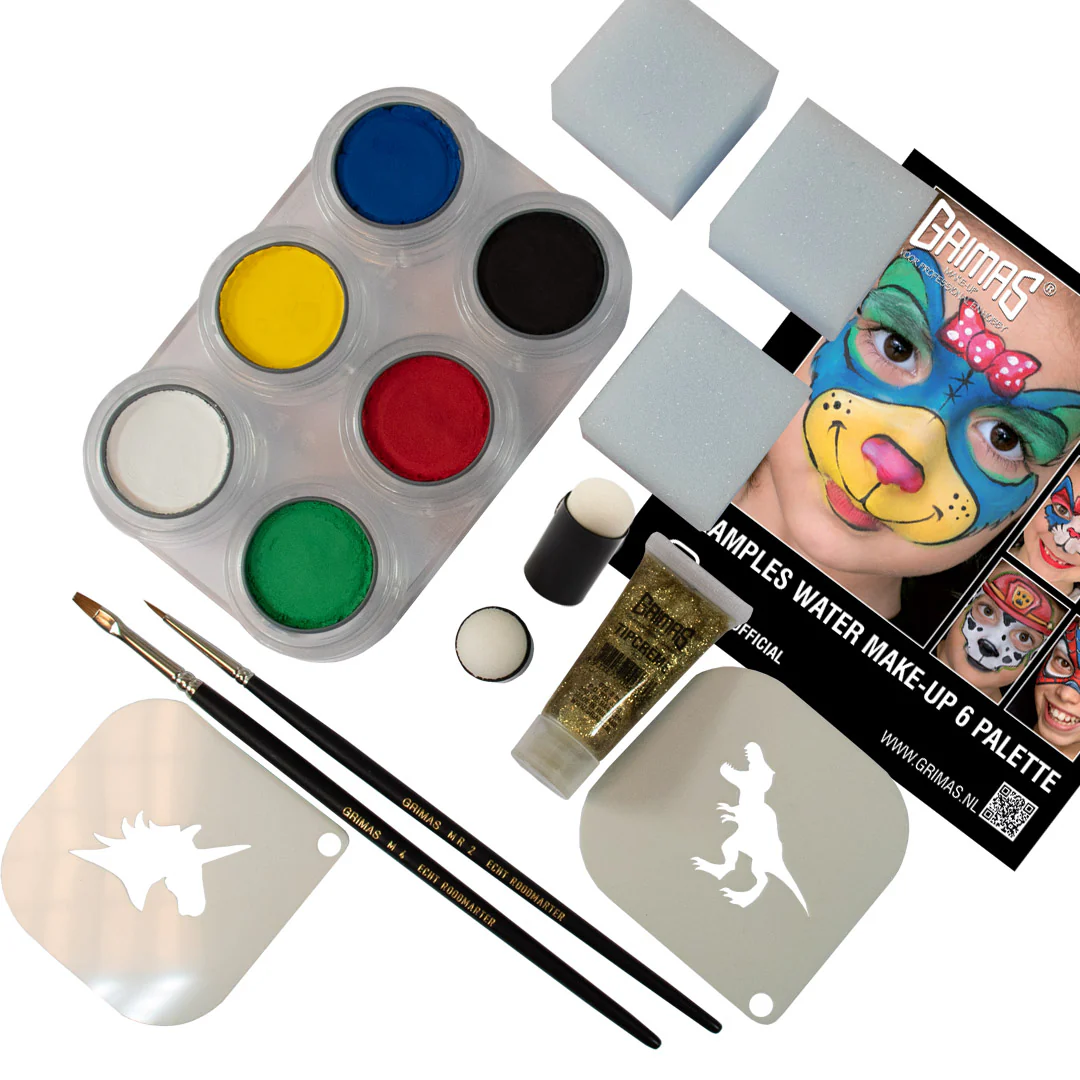 Water Make-up Pure 6 Palette Set