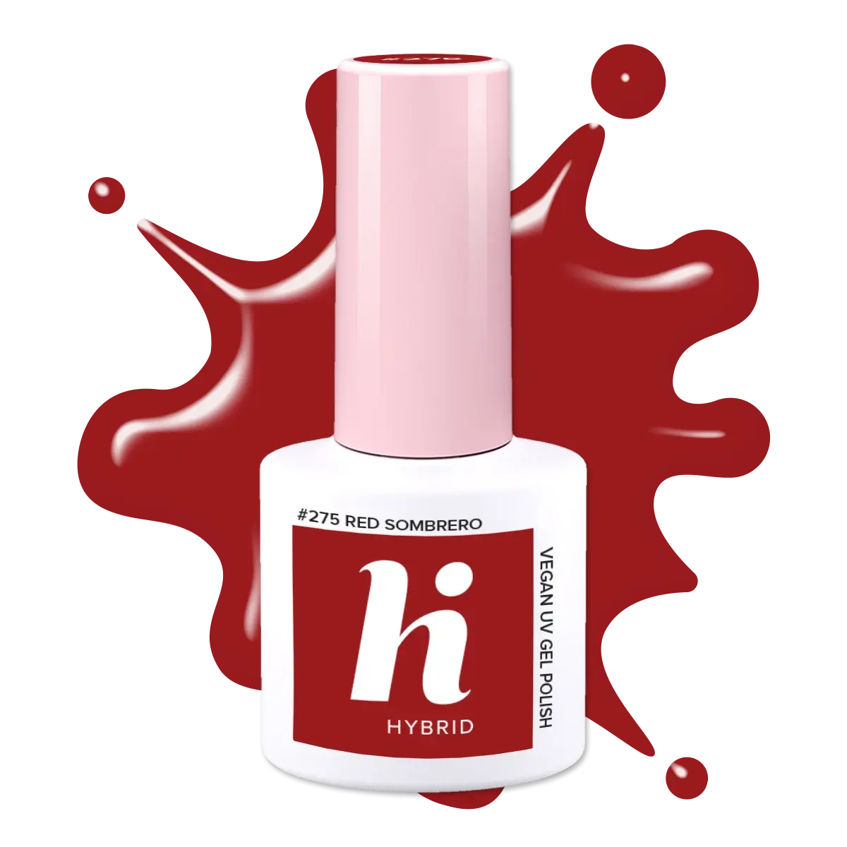 275 Red Sombrero UV Gel Polish