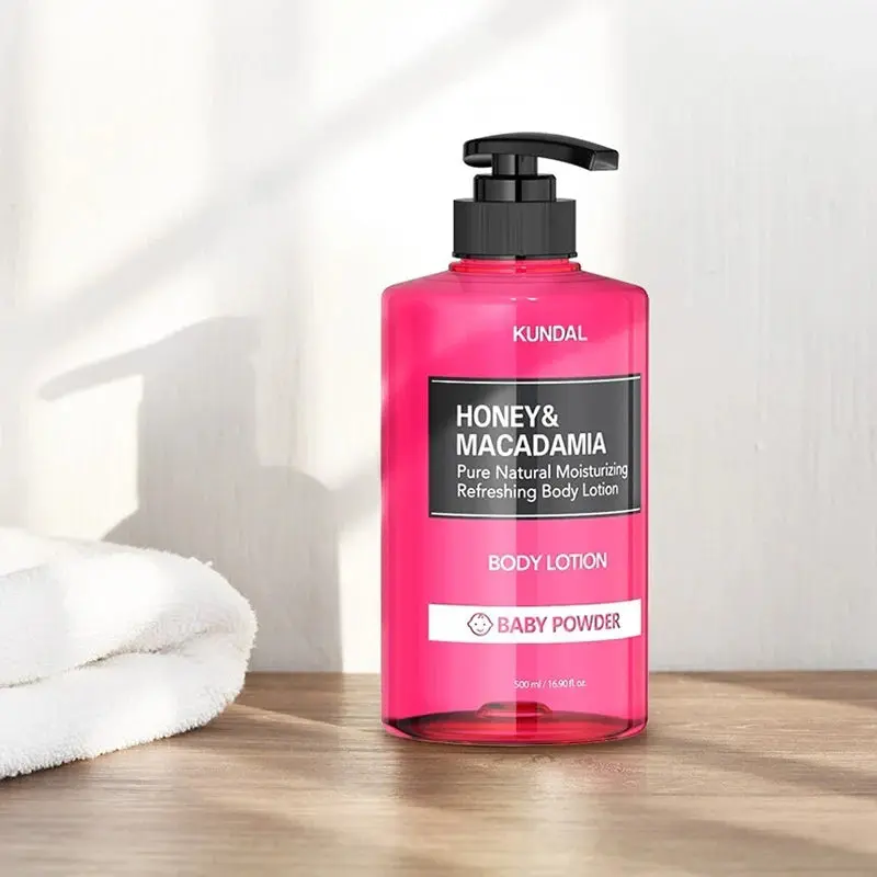 Honey & Macadamia Pure Body Lotion Baby Powder - Image 3