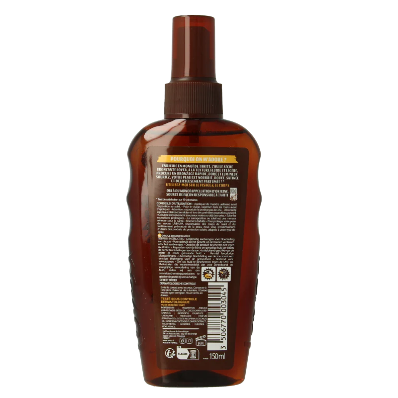 Dry Tanning Oil Tahiti Monoi - Image 3