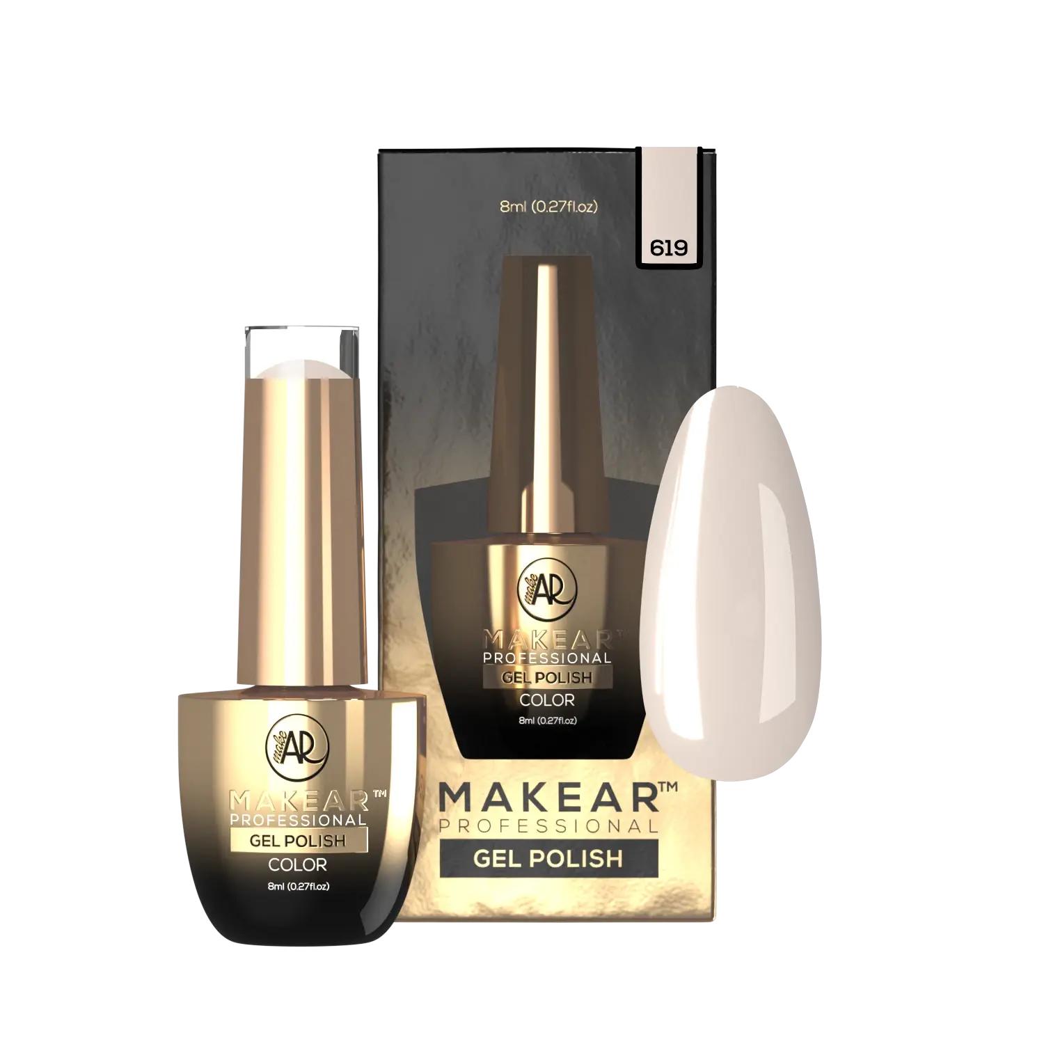 UV Gel Polish 619 Groom - Image 3