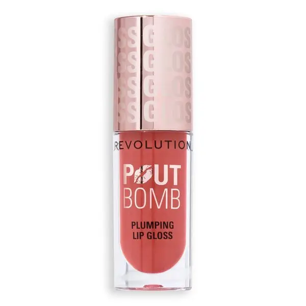Pout Bomb Plumping Gloss Melba Warm Peach - Image 3