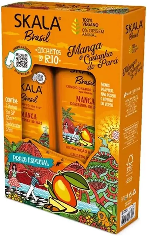 Manga e Castanha Shampoo & Conditioner