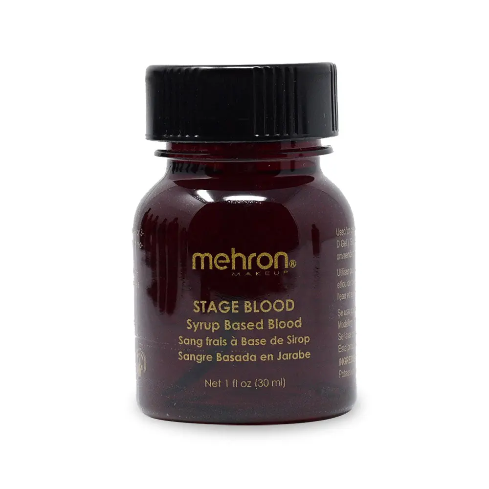 Stage Blood Bright Arterial with Brush 30 ml.