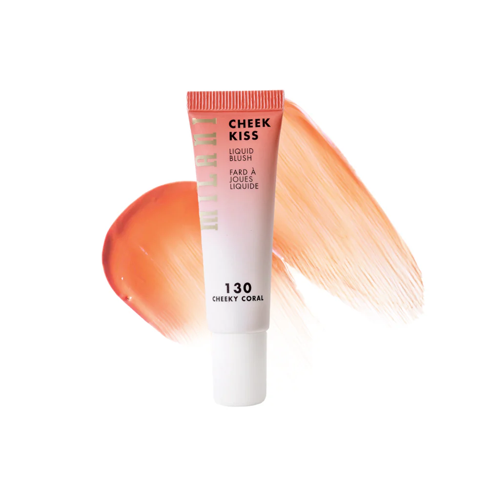 Cheek Kiss Liquid Blush 130 Cheeky Coral