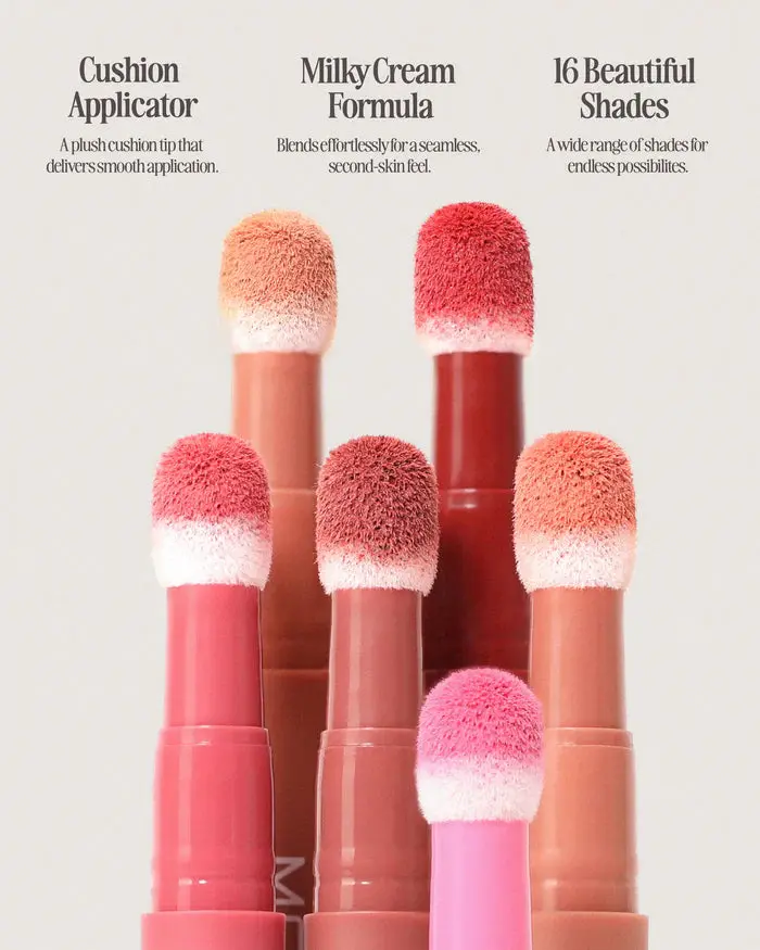 Cushion Kiss Lip Cream 002 Cotton Latte - Image 3