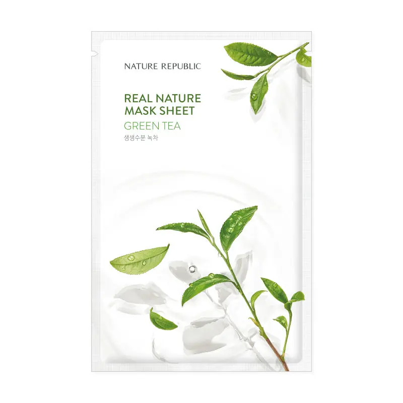Real Nature Sheet Mask Green Tea