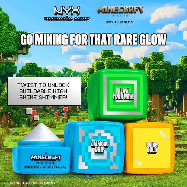 A Minecraft Movie Rare Highlight Balm Going Gold - Image 4
