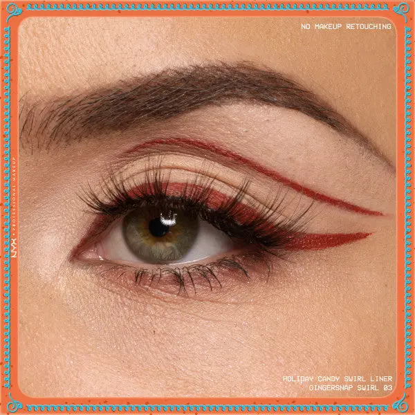 Holiday Gingersnap Candy Swirl Liner - Image 2