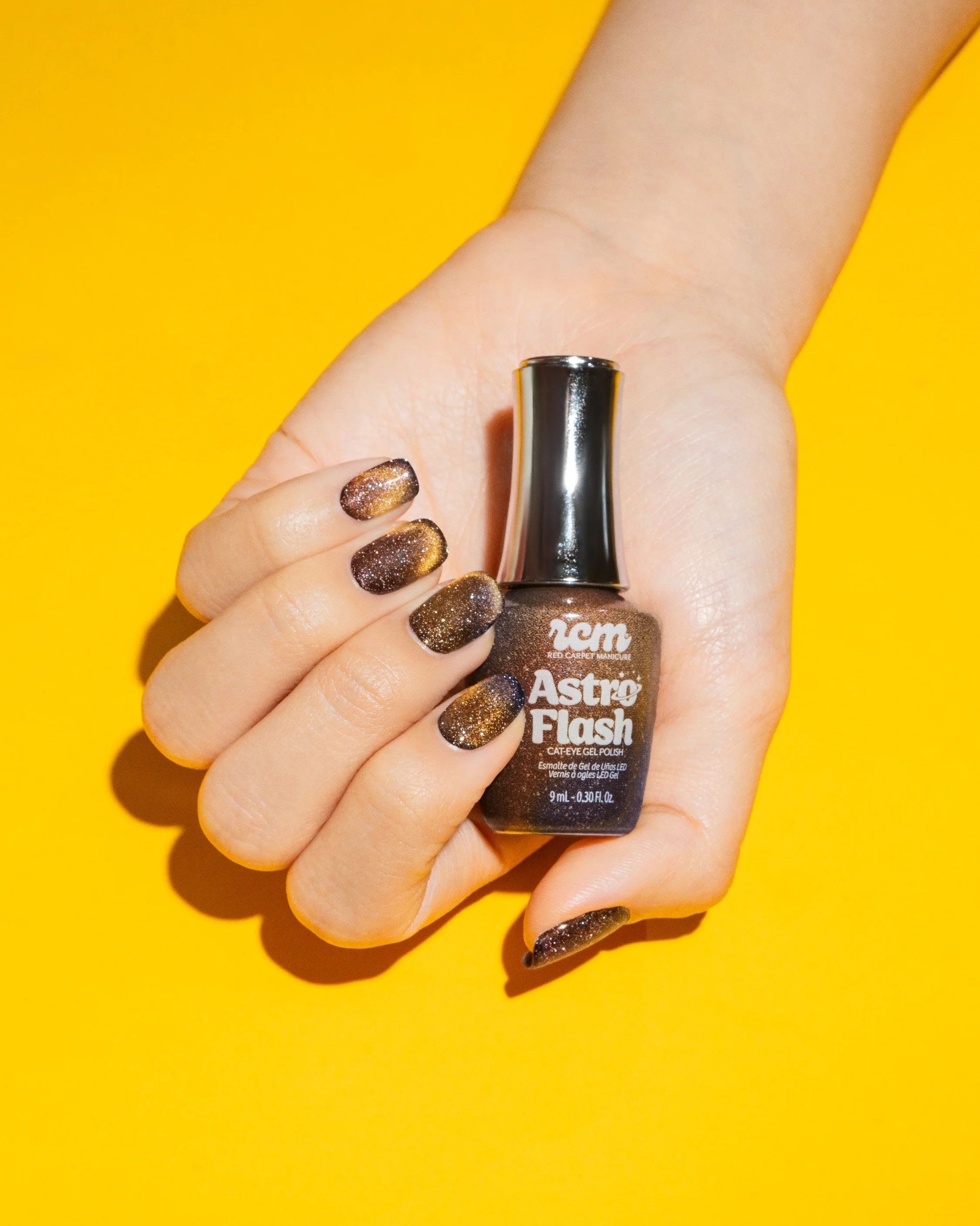 Astro Flash Cat-Eye Gel Polish Galactic Cowgirl - Image 5