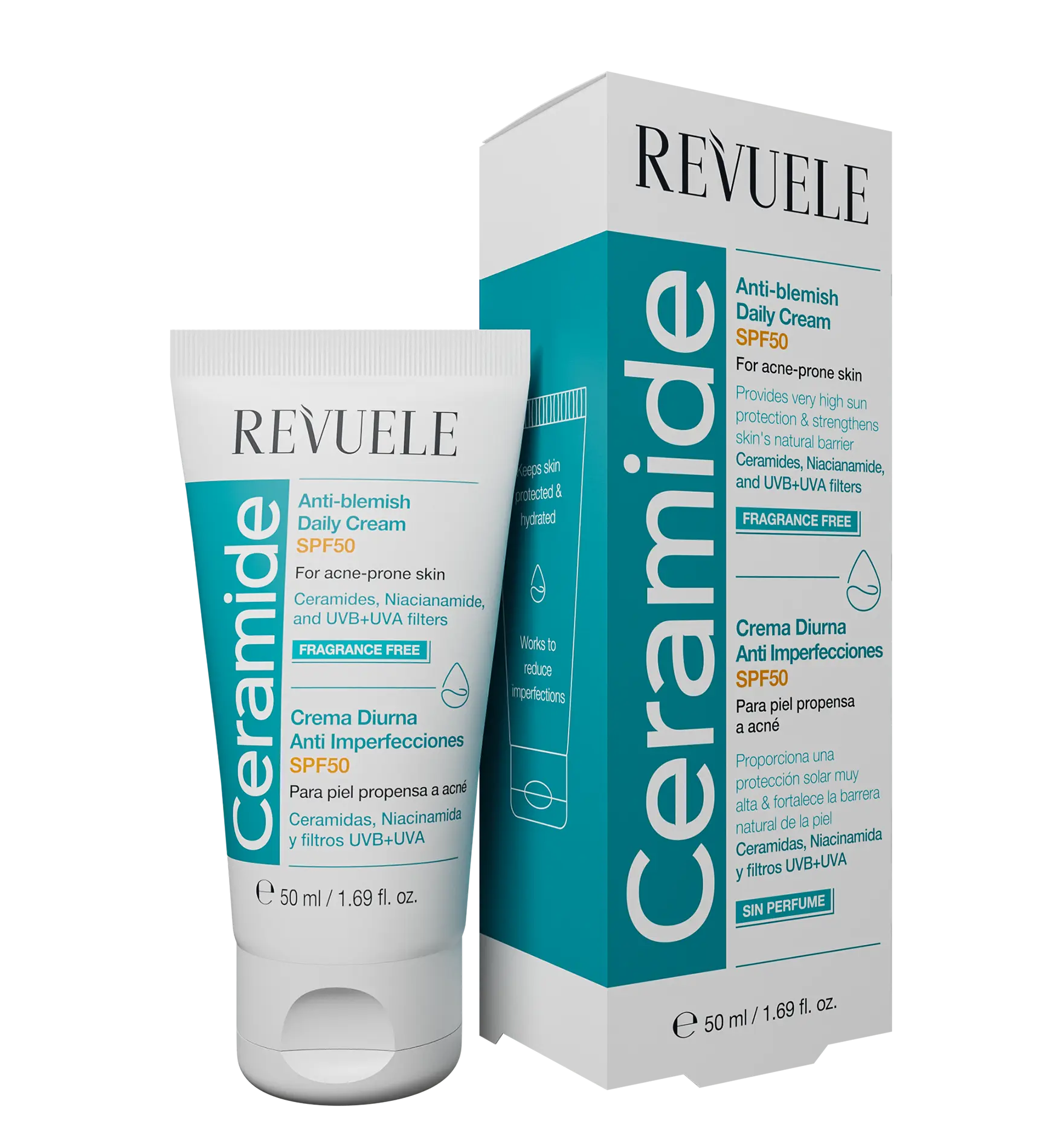 Ceramide Anti Blemish Daily Cream SPF50