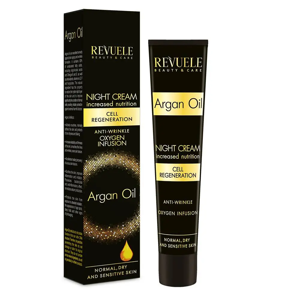 Face Night Cream Argan Oil