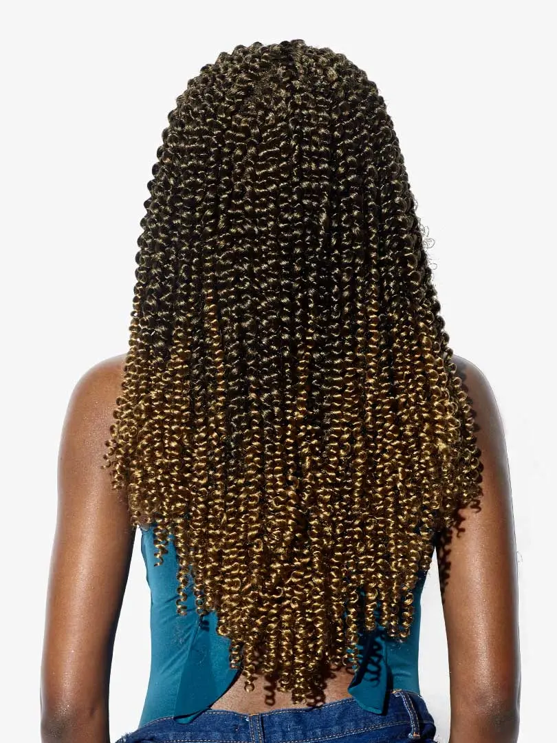 Sensationnel Pre-Stretched 18" Braiding Hair 1B/30 - Image 4