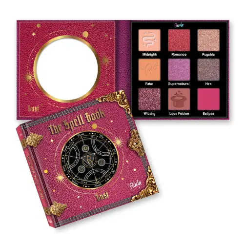 The Spell Book Smooth and Blendable Eyeshadow Palette Lust