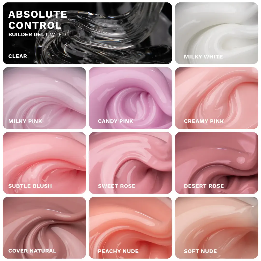 Builder Gel Absolute Control UV/LED Desert Rose 50 ml. - Image 8