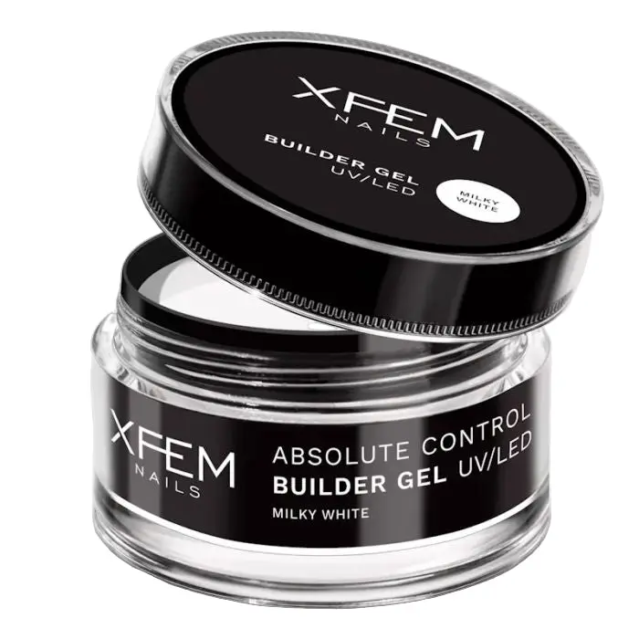 Builder Gel Absolute Control UV/LED Milky White 15 ml - Image 5