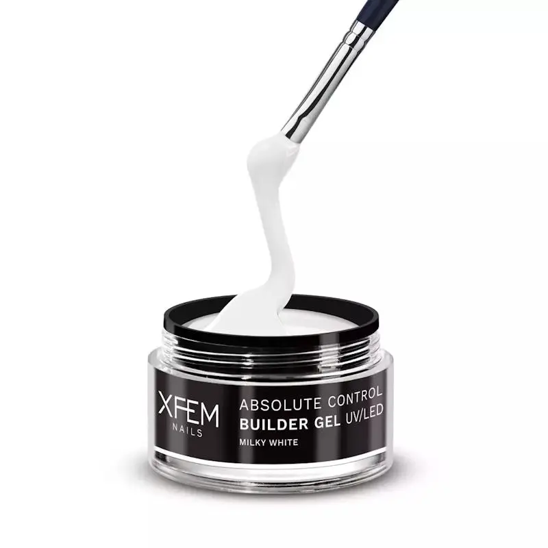 Builder Gel Absolute Control UV/LED Milky White 15 ml - Image 6