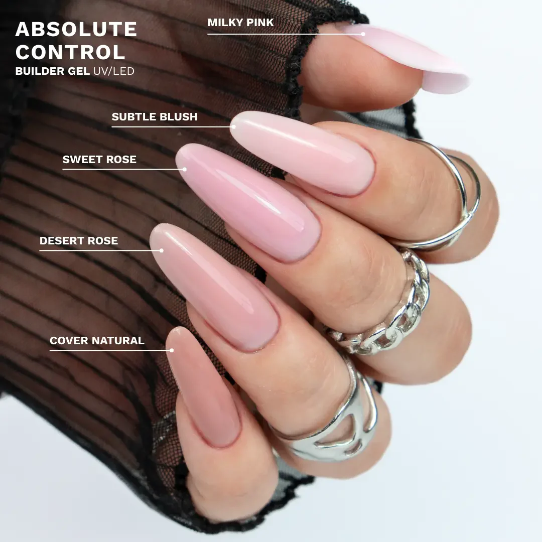 Builder Gel Absolute Control UV/LED Milky White 50 ml. - Image 5