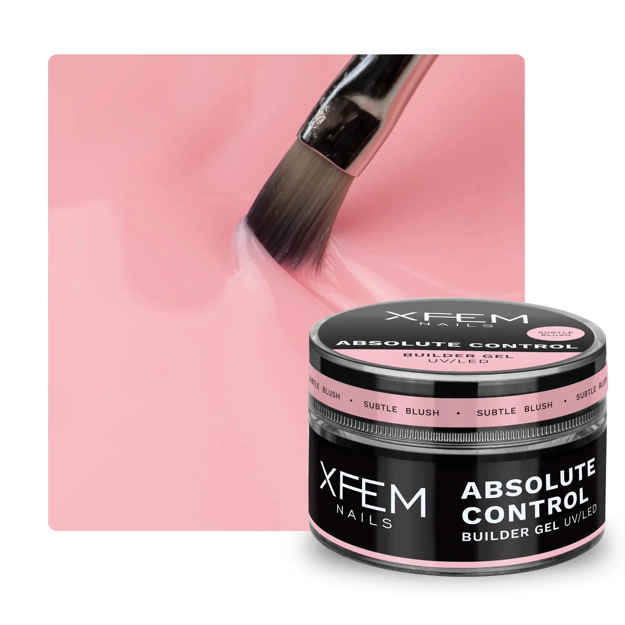 Builder Gel Absolute Control UV/LED Subtle Blush 15 ml - Image 5