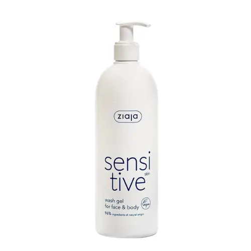 Sensitive Crèmige Wasgel voor Gezicht en Lichaam